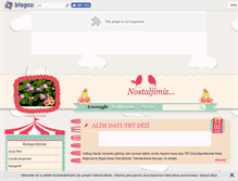 Tablet Screenshot of nostaljimiz.blogcu.com