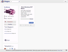 Tablet Screenshot of fordboss.blogcu.com