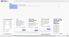 Desktop Screenshot of namikkemalonline.blogcu.com