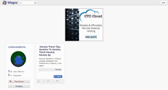 Desktop Screenshot of cubavacations.blogcu.com
