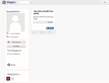 Tablet Screenshot of beyazalemm.blogcu.com
