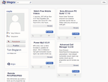 Tablet Screenshot of cepte.blogcu.com