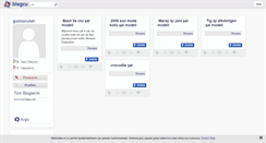 Desktop Screenshot of goznurunet.blogcu.com