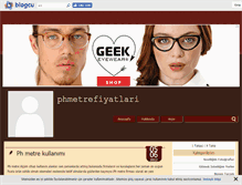 Tablet Screenshot of phmetrefiyatlari.blogcu.com