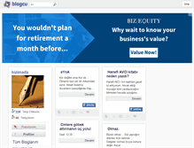 Tablet Screenshot of bizimada.blogcu.com