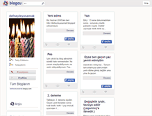 Tablet Screenshot of defneyleyasamak.blogcu.com