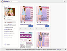 Tablet Screenshot of dreamlines.blogcu.com