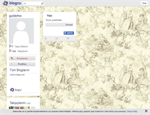 Tablet Screenshot of guldefne.blogcu.com