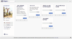 Desktop Screenshot of gonulpinari.blogcu.com
