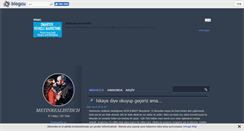 Desktop Screenshot of metinrealist.blogcu.com