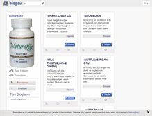 Tablet Screenshot of naturelife.blogcu.com