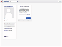 Tablet Screenshot of bilimveteknoloji.blogcu.com