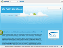 Tablet Screenshot of emeklilik.blogcu.com