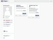 Tablet Screenshot of bestsanspor.blogcu.com
