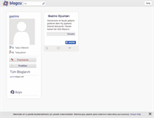 Tablet Screenshot of gazino.blogcu.com