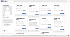 Desktop Screenshot of diyetyemek.blogcu.com
