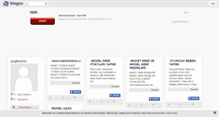 Desktop Screenshot of maketoyuncak.blogcu.com