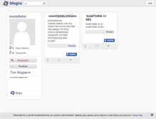 Tablet Screenshot of mustafabio.blogcu.com