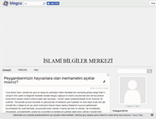 Tablet Screenshot of islamguzeldir.blogcu.com