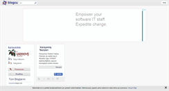 Desktop Screenshot of karayemis.blogcu.com