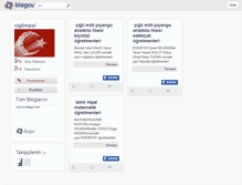 Tablet Screenshot of ciglimpal.blogcu.com