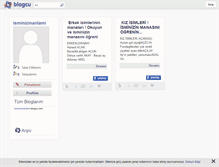 Tablet Screenshot of isminizinanlami.blogcu.com