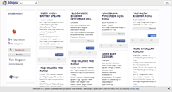 Desktop Screenshot of blogkodlari.blogcu.com