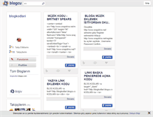 Tablet Screenshot of blogkodlari.blogcu.com