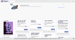 Desktop Screenshot of abilgin89.blogcu.com