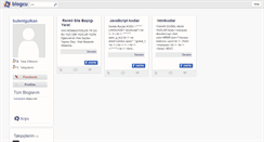 Desktop Screenshot of bulentgulkan.blogcu.com