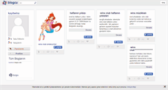 Desktop Screenshot of kayitwinx.blogcu.com