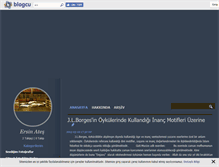 Tablet Screenshot of ersin-ates.blogcu.com