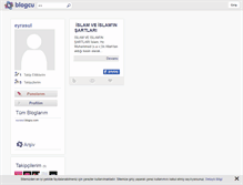 Tablet Screenshot of eyrasul.blogcu.com