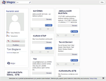 Tablet Screenshot of kuraninsesi.blogcu.com