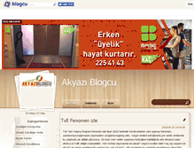 Tablet Screenshot of akyaziliyim.blogcu.com