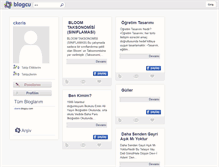 Tablet Screenshot of ckeris.blogcu.com