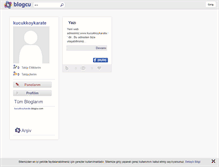 Tablet Screenshot of kucukkoykarate.blogcu.com