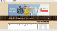Desktop Screenshot of muzik-dinlesek.blogcu.com
