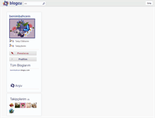 Tablet Screenshot of benimbahcem.blogcu.com