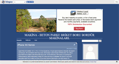 Desktop Screenshot of makinam.blogcu.com