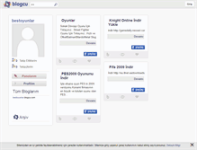 Tablet Screenshot of bestoyunlar.blogcu.com