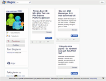 Tablet Screenshot of messenger2007.blogcu.com