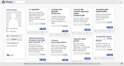 Desktop Screenshot of melekdogan.blogcu.com