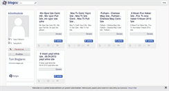 Desktop Screenshot of kilimfmdinle.blogcu.com