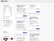 Tablet Screenshot of bugrayildiz.blogcu.com
