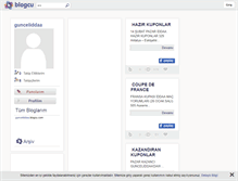 Tablet Screenshot of gunceliddaa.blogcu.com