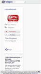 Mobile Screenshot of kamudunyasi.blogcu.com
