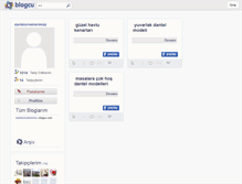 Tablet Screenshot of dantelorneklerimizz.blogcu.com