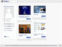 Tablet Screenshot of flexkom-e-ticaret.blogcu.com
