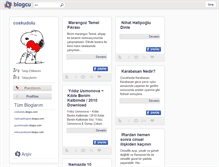 Tablet Screenshot of coskudolu.blogcu.com